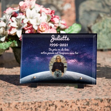 Plaque funéraire plaque-funeraire-galaxie 10 Plaquedeces.fr
