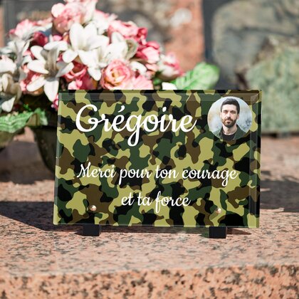 Plaque funéraire camouflage-armee 20 Plaquedeces.fr
