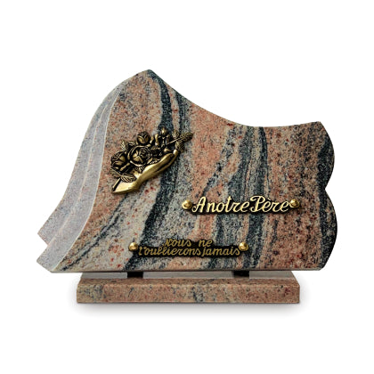 Plaque funéraire forme-mouvementee 10 Plaquedeces.fr
