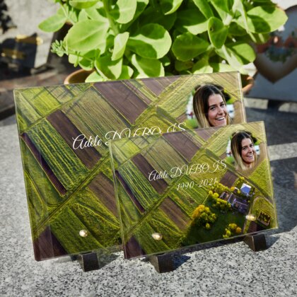 Plaque funéraire ferme-vue-aerienne 24 Plaquedeces.fr
