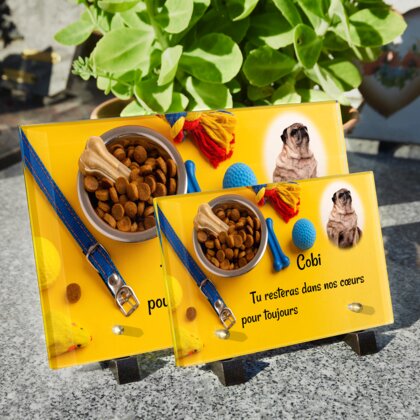 Plaque funéraire accessoires-pour-chiens 15 Plaquedeces.fr
