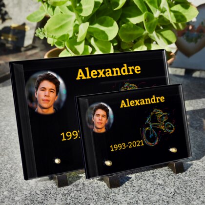 Plaque funéraire bmx-traces 15 Plaquedeces.fr
