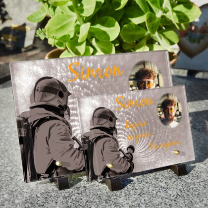 Plaque funéraire combatant-du-feu 27 Plaquedeces.fr
