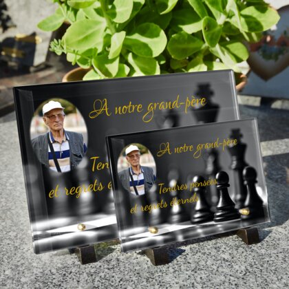 Plaque funéraire pieces-dechecs 2 Plaquedeces.fr
