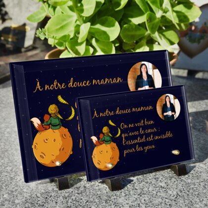 Plaque funéraire le-petit-prince 6 Plaquedeces.fr
