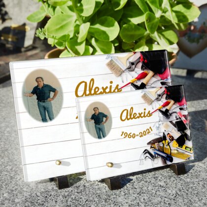 Plaque funéraire outils-de-bricolage 11 Plaquedeces.fr
