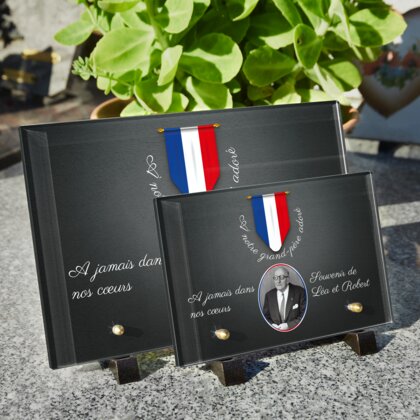 Plaque funéraire veteran-de-guerre 17 Plaquedeces.fr
