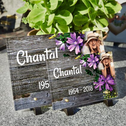 Plaque funéraire fleurs-du-jardin 5 Plaquedeces.fr
