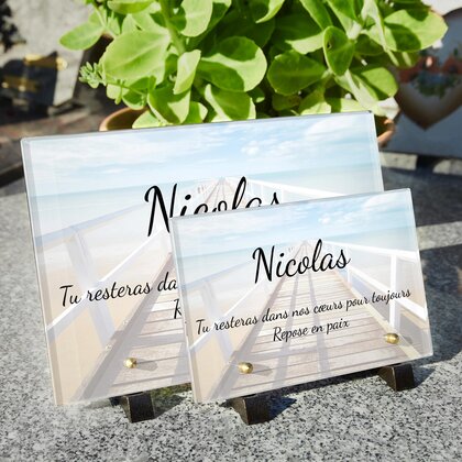 Plaque funéraire ponton-ocean 15 Plaquedeces.fr
