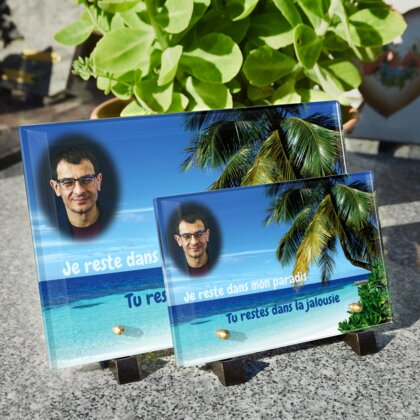 Plaque funéraire paradis-jalousie 13 Plaquedeces.fr
