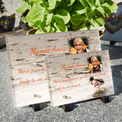 Plaque funéraire plaque-funeraire-canard 11 Plaquedeces.fr
