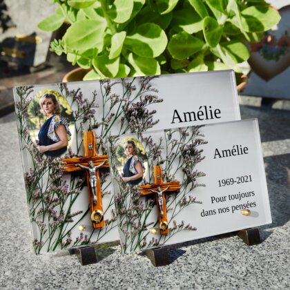 Plaque funéraire croix-aux-fleurs 5 Plaquedeces.fr
