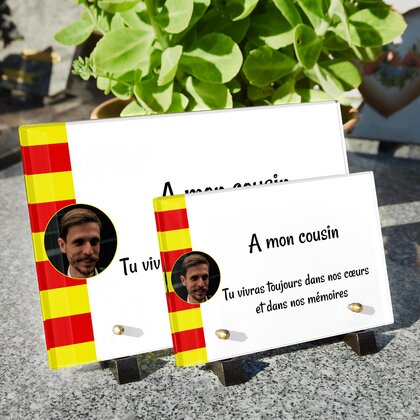 Plaque funéraire aux-couleurs-catalanes 18 Plaquedeces.fr

