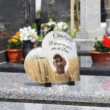 Plaque funéraire epis-de-ble-forme-coeur 3 Plaquedeces.fr
