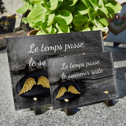 Plaque funéraire ailes-dange 1 Plaquedeces.fr
