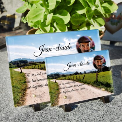 Plaque funéraire chemin-de-campagne 3 Plaquedeces.fr
