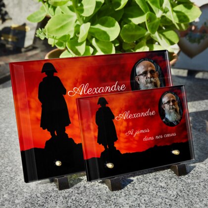 Plaque funéraire napoleon 21 Plaquedeces.fr
