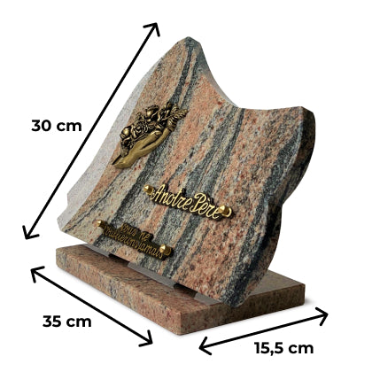 Plaque funéraire forme-mouvementee 3 Plaquedeces.fr
