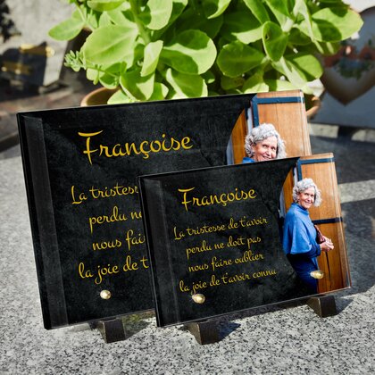 Plaque funéraire rocher-noir 10 Plaquedeces.fr
