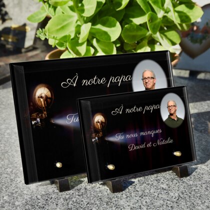 Plaque funéraire projection-cinema 2 Plaquedeces.fr
