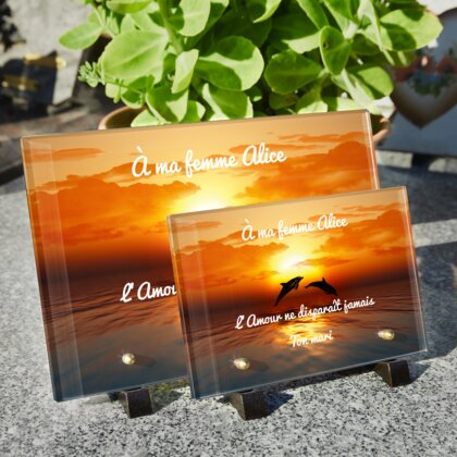 Plaque funéraire plaque-funeraire-dauphin 4 Plaquedeces.fr
