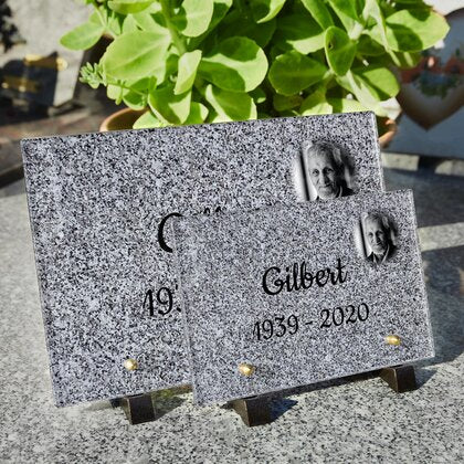 Plaque funéraire pierre-granite 8 Plaquedeces.fr
