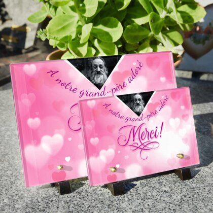 Plaque funéraire merci-du-fond-du-coeur 3 Plaquedeces.fr
