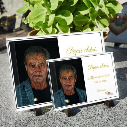 Plaque funéraire portrait 1 Plaquedeces.fr
