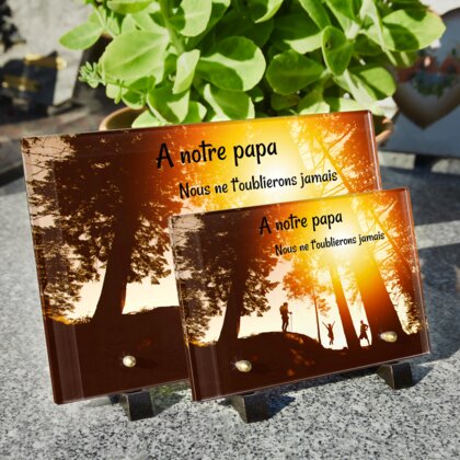 Plaque funéraire randonnee 12 Plaquedeces.fr
