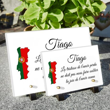 Plaque funéraire portugal-carte 7 Plaquedeces.fr
