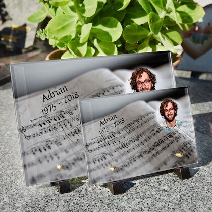 Plaque funéraire partition-de-musique 2 Plaquedeces.fr
