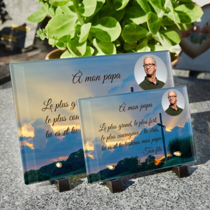 Plaque funéraire croix-en-bois 1 Plaquedeces.fr
