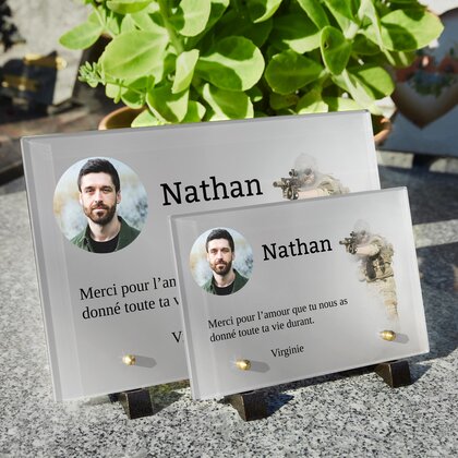 Plaque funéraire soldat-dans-la-brume 18 Plaquedeces.fr
