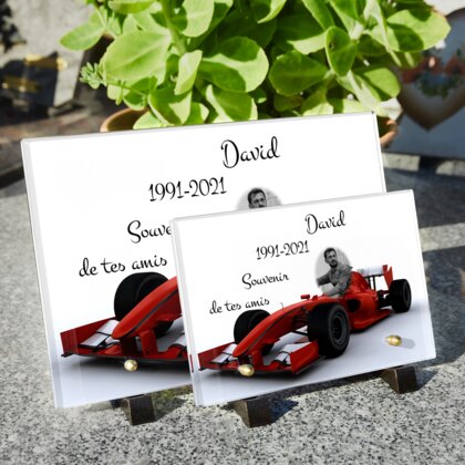 Plaque funéraire formule1 6 Plaquedeces.fr
