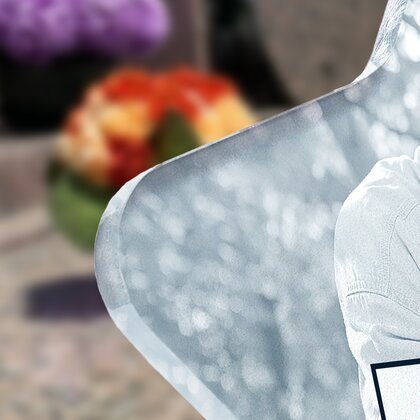 Plaque funéraire plaque-en-forme-etoile 17 Plaquedeces.fr
