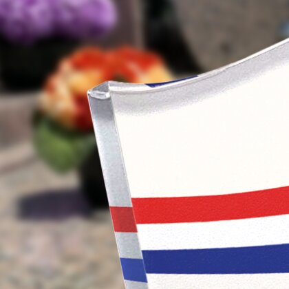 Plaque funéraire bandeau-bleu-blanc-rouge-forme-livre 30 Plaquedeces.fr
