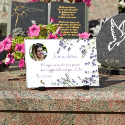 Plaque funéraire decor-provancal 29 Plaquedeces.fr
