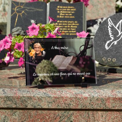 Plaque funéraire livre-de-la-vie 11 Plaquedeces.fr
