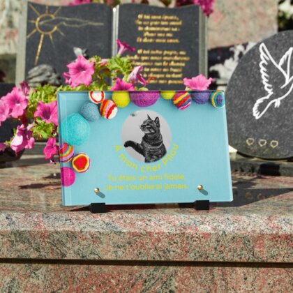 Plaque funéraire balle-pelote-de-laine-pour-chat 8 Plaquedeces.fr
