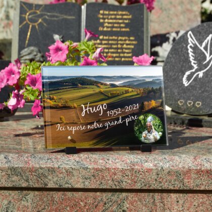 Plaque funéraire champs-vus-du-ciel 19 Plaquedeces.fr
