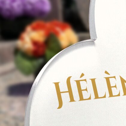 Plaque funéraire bandeau-bleu-blanc-rouge-forme-coeur 16 Plaquedeces.fr
