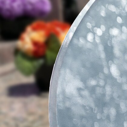 Plaque funéraire plaque-personnalisee-forme-ovale 9 Plaquedeces.fr
