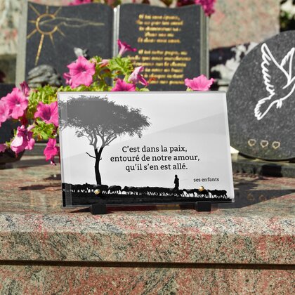 Plaque funéraire arbre-brume 21 Plaquedeces.fr
