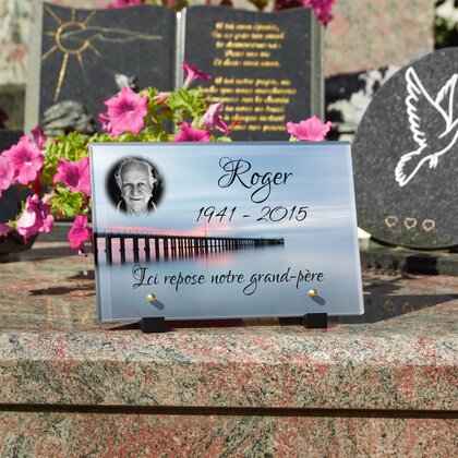 Plaque funéraire ponton-tres-long 10 Plaquedeces.fr
