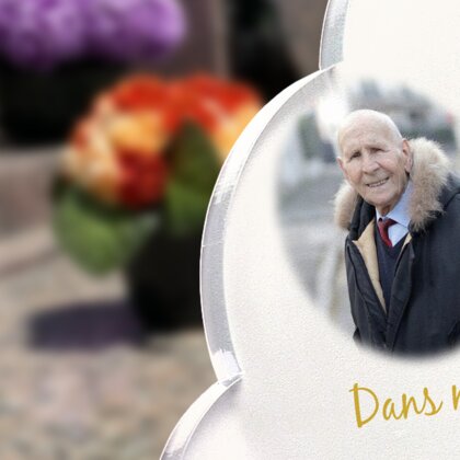 Plaque funéraire arum-blanc-forme-nuage 13 Plaquedeces.fr
