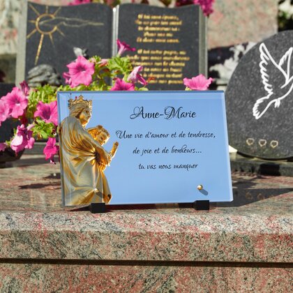 Plaque funéraire vierge-de-la-garde 10 Plaquedeces.fr
