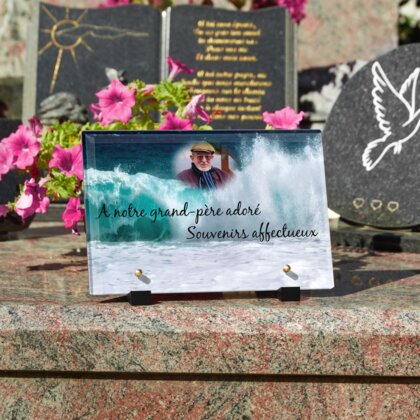 Plaque funéraire vague-ocean 9 Plaquedeces.fr
