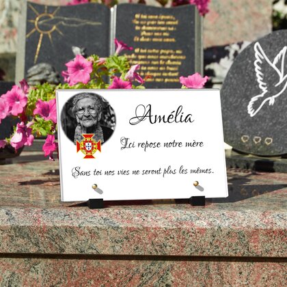 Plaque funéraire portugal-sobre 10 Plaquedeces.fr
