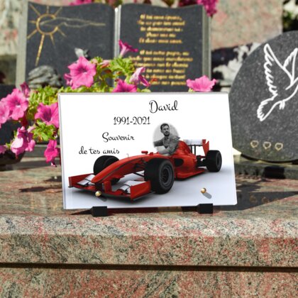 Plaque funéraire formule1 5 Plaquedeces.fr
