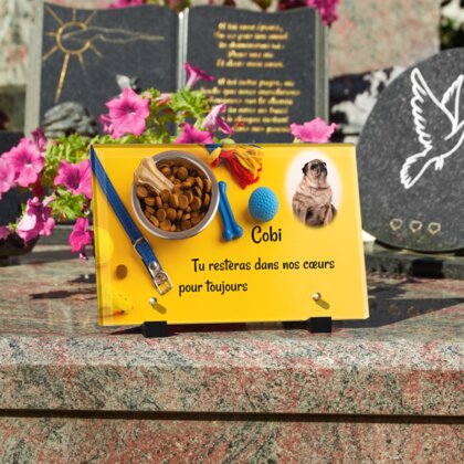 Plaque funéraire accessoires-pour-chiens 20 Plaquedeces.fr

